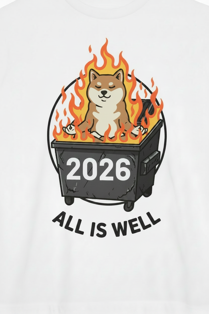 This is Fine 2026 All Is Well T-Shirt